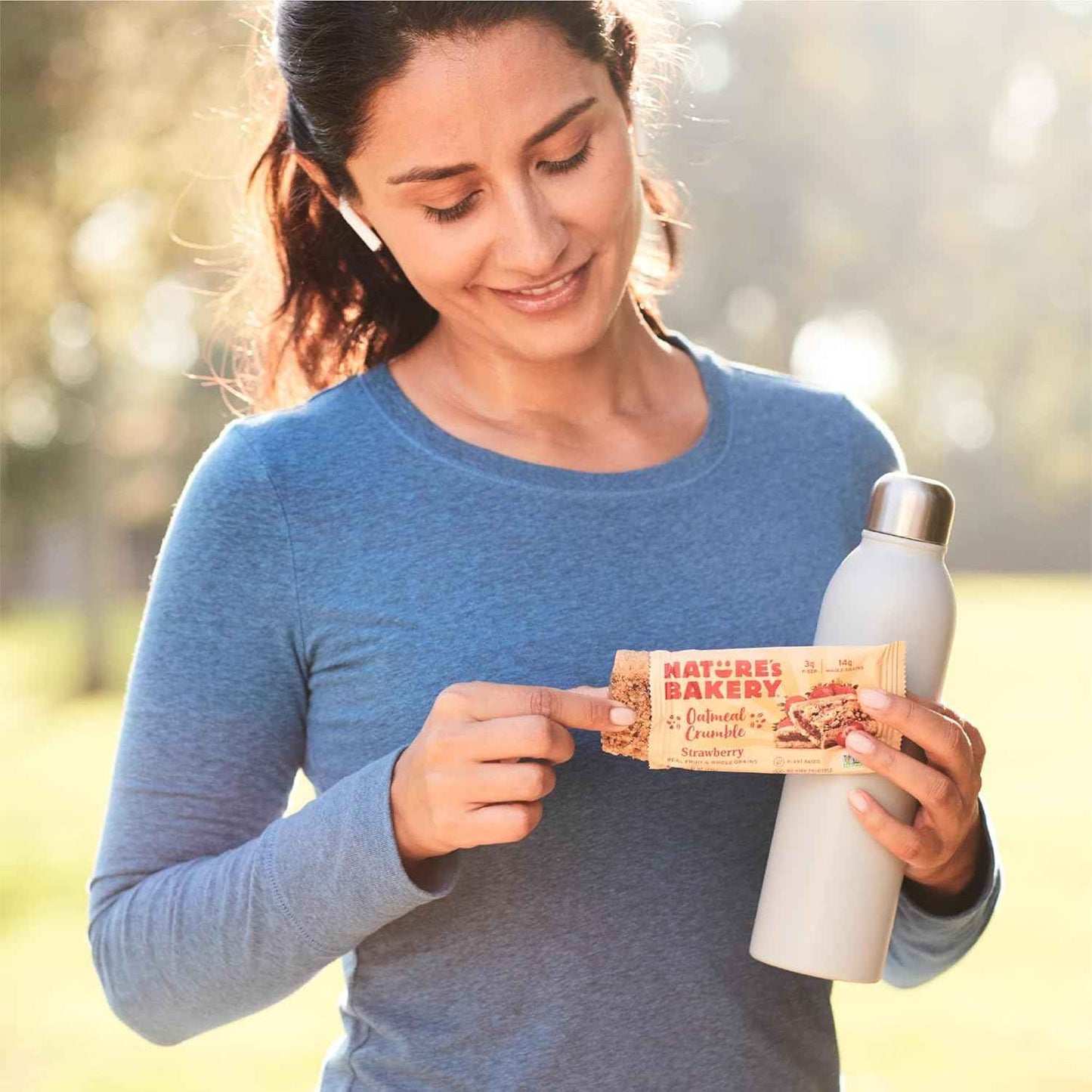 Nature’s Bakery Oatmeal Crumble Bars, Real Fruit, Vegan, Non-GMO, Breakfast bar