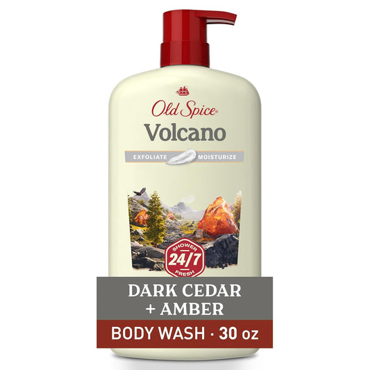Old_Spice_Cleansing_Body_Wash_for_Men,_24/7_Shower_Fresh_with_Lasting_Scent,_Exfoliate_&_Moisture,_Gentle_on_Skin,_Vitamin_B3,_Volcano_with_Dark_Cedar_+_Amber_Scent,_30_oz