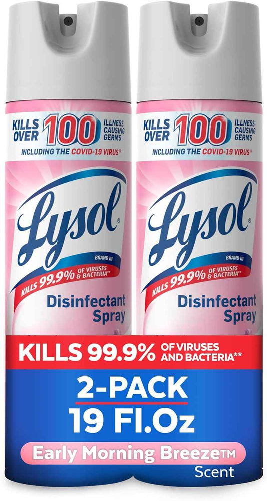 Lysol Disinfectant Spray, Sanitizing And Antibacterial Spray, For Disinfecting And Deodorizing