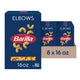 16 Ounce (Pack of 8) - Elbows 16oz 8 Pack