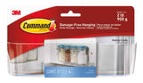 Command Large Caddy, Holds up to 4 lb, 8.6" x 3.1" x 3", 1 Caddy with 4 Strips, Damage-Free Organization Wall Mount to Cabinet, Kitchen, Pantry, Closet, or Under Sink