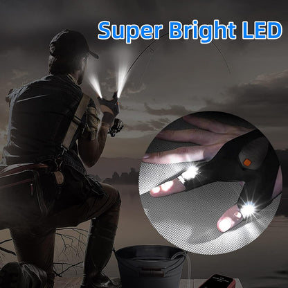 White_Elephant_Gifts_Stocking_Stuffers_for_Men_Adults,_Rechargeable_LED_Flashlight_Gloves,_Cool_Gadgets_for_Dad_Him_Husband_Boyfriend,_Waterproof_Finger_Lights_for_Fishing_Camping