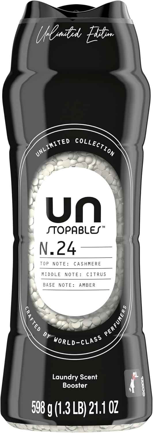 Downy Unstopables Unlimited Collection In-Wash Laundry Scent Booster Beads, Long-Lasting Fresh Scent Beads