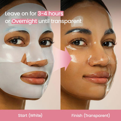 BIODANCE_Bio-Collagen_Real_Deep_Mask,_Hydrating_Overnight_Hydrogel_Face_Mask,_Pore_Minimizing,_Elasticity,_Plumping_Improvement,_Korean_Skin_Care_|_1.19oz(34g)_x_4ea
