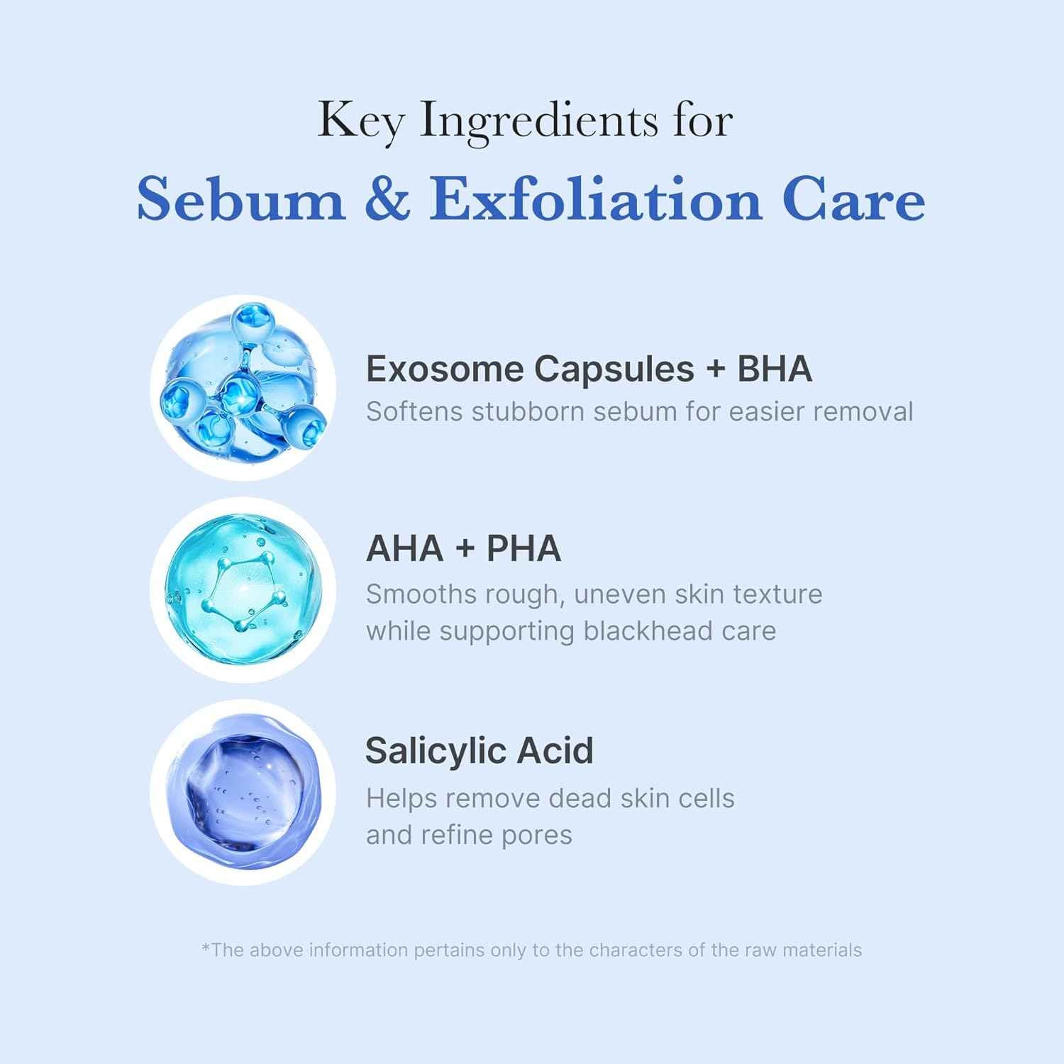medicube | Daily Gentle Cleanser for Skin Texture, Blackhead & Pore Care | AHA, BHA & PHA for Deep Cleansing | Korean Skincare