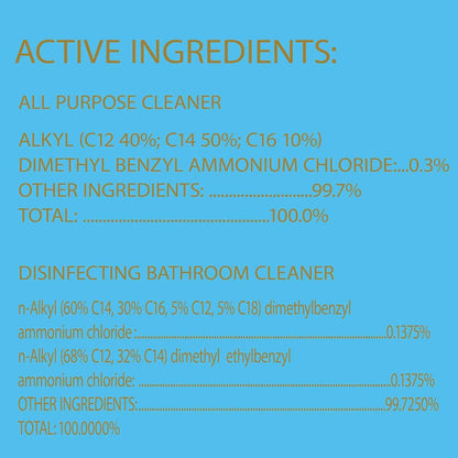 Clorox Disinfecting All-Purpose Cleaner and Bathroom Cleaner, Household Essentials