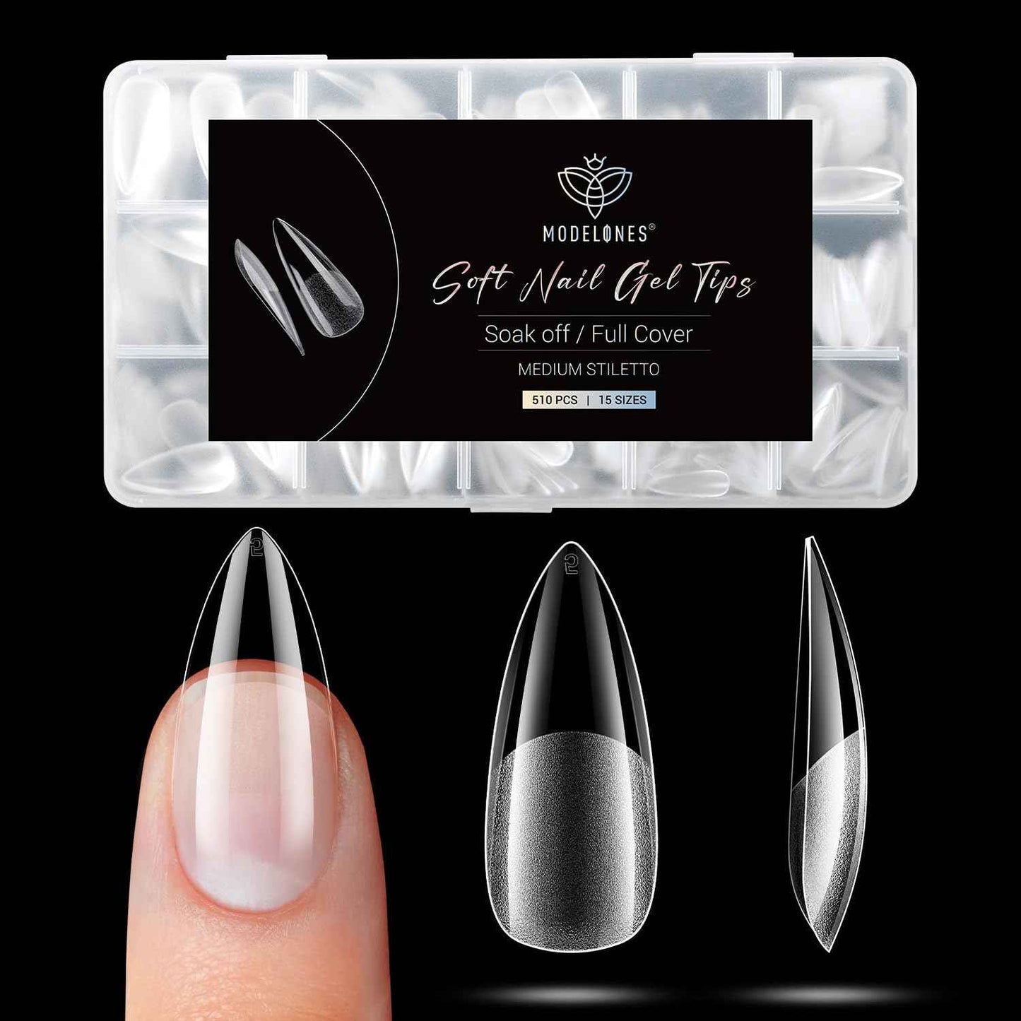 modelones Gel Top Coat, 15 ml 2026 Upgrade Super Shiny Base and Top Coat Set, Soak Off Nail Lamp Acid Free No Wipe Clear Base Top Gel Nail Polish