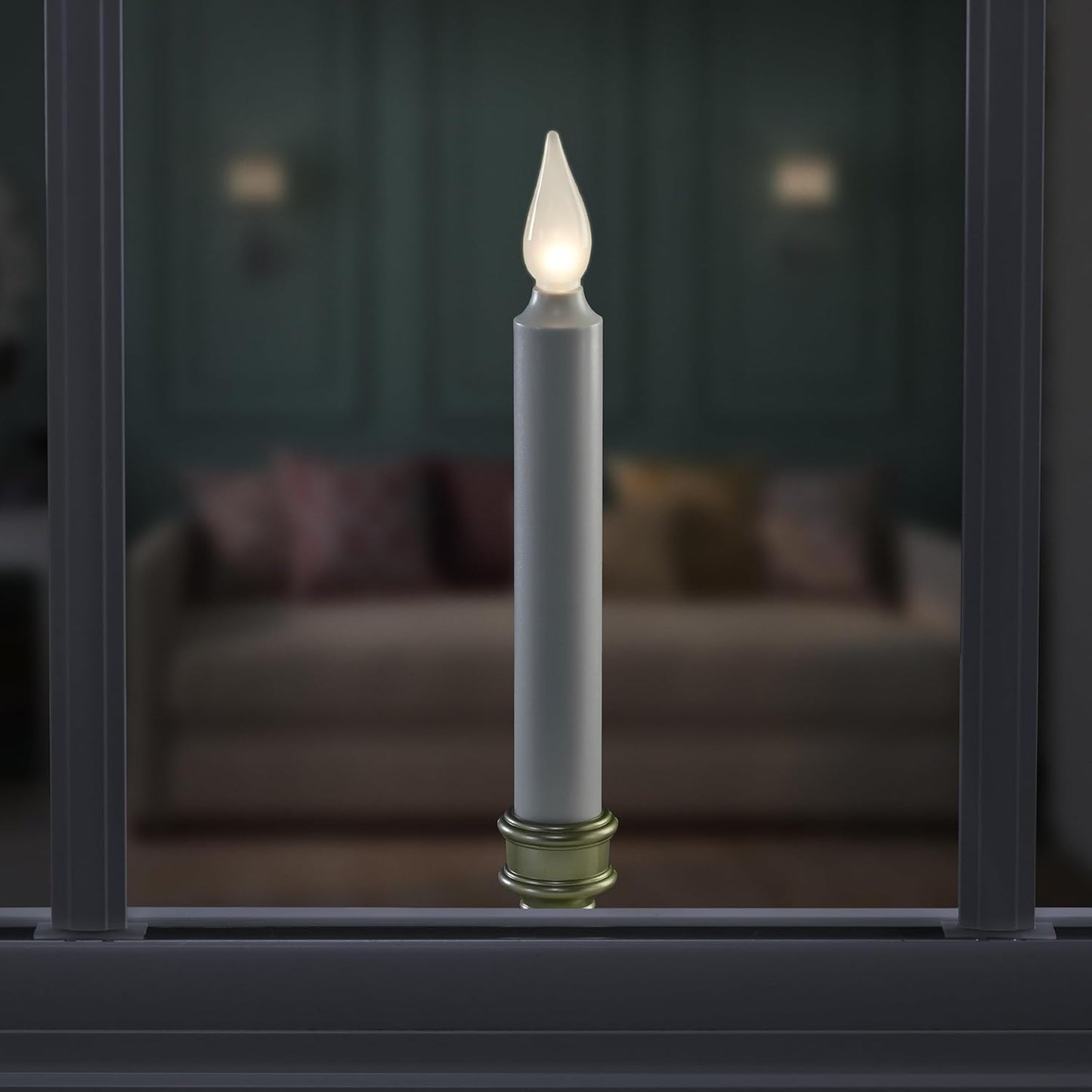 612_Vermont_LED_Battery_Operated_Window_Candles_with_Timer,_Bright_Hot_Spot,_VT-1506P-4_(Pack_of_4,_Pewter)