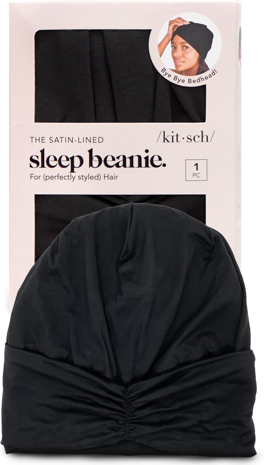 Kitsch_Satin_Lined_Beanie_-_Softer_than_Silk_Beanie_For_Sleeping_Women,_Breathable_Hair_Cover_for_Sleeping,_Slouchy_Beanies,_Bonnets_for_Women,_Hair_Wrap,_Reduce_Breakage_for_Frizz-free_Hairs_-_Black