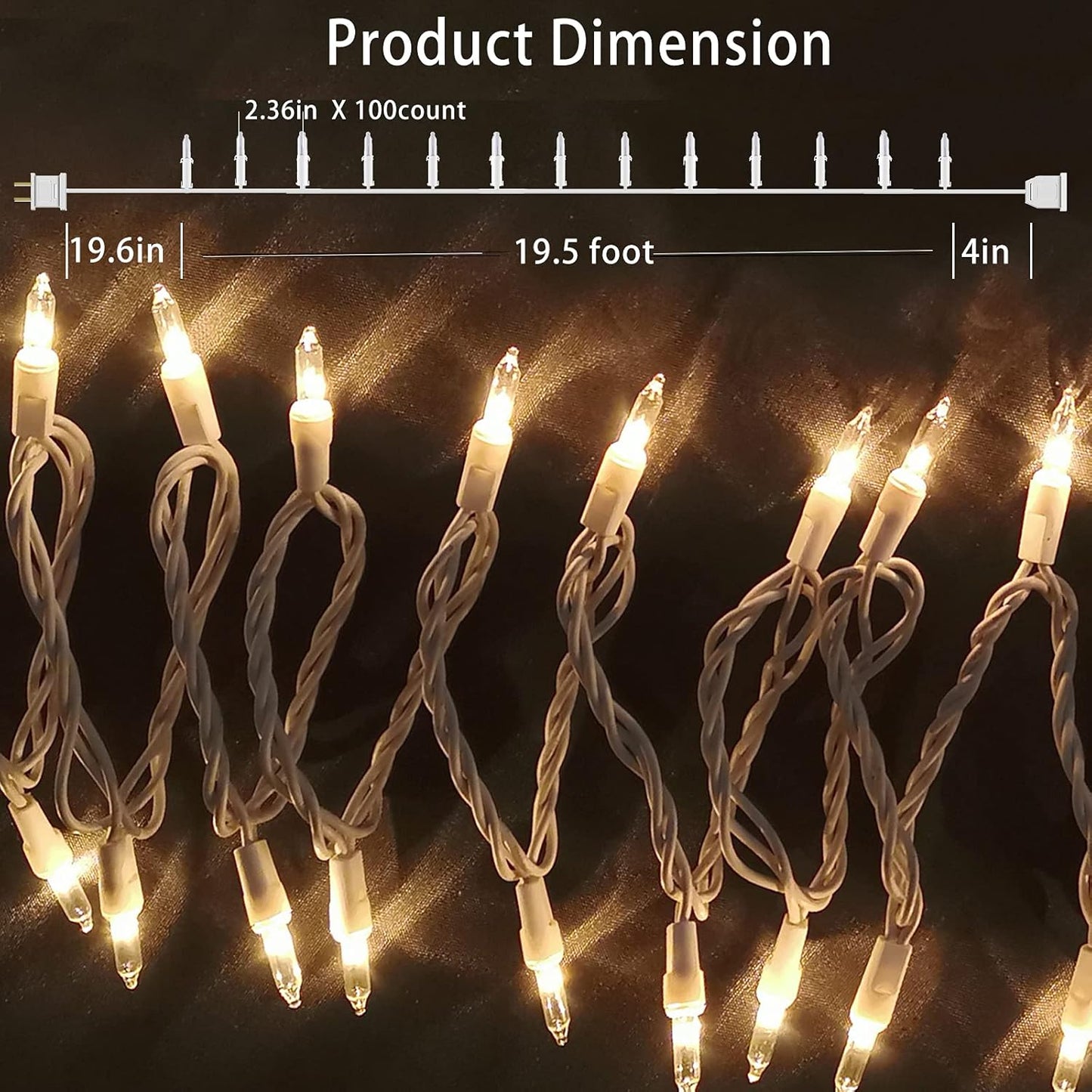 Christmas_Lights_Mini_Clear_Lights_21ft/32ft_White_Wire_Christmas_Tree_String_Lights_Set_for_Outdoor_Indoor_Christmas_Decorations_Wedding_Decorations_Valentines_Day_Decor,UL_Certified