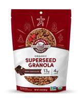 Manitoba Harvest Hemp Yeah! Granola 10 oz - Dark Chocolate, 13 g Protein, 3 g Omegas 3 & 6, 4 g Fiber, Organic & Non-GMO, Breakfast Muesli
