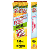 Slim Jim Monster Smoked Meat Sticks, High Protein, Father's Day Snack Gift for Dad