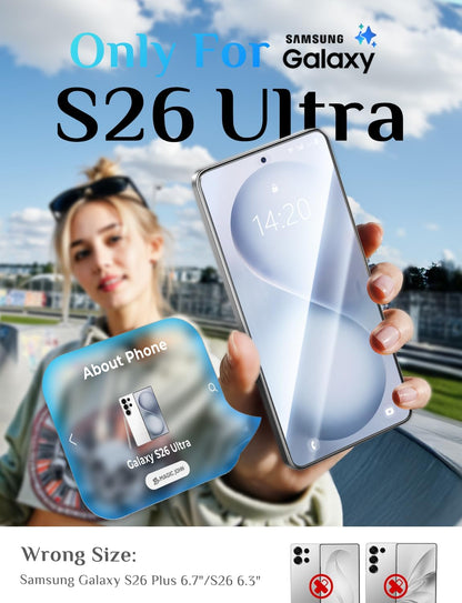 MAGIC_JOHN_for_Samsung_Galaxy_S26_Ultra_Screen_Protector_6.9_inch,_Fast_Easy_Installation,_Auto_Dust-Elimination,_9H_Tempered_Glass_HD,_Fingerprint_Unlock,_Bubble_Free,_Anti-Scratch,_2_PACK