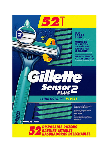 Gillette_Sensor2_Plus_Disposable_Razor_(52_Pack)
