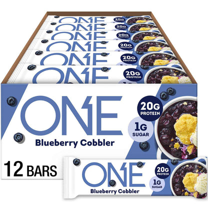 ONE Protein Bars, Gluten Free with 20g Protein and 1g Sugar, Pantry Staples, 2.12 oz