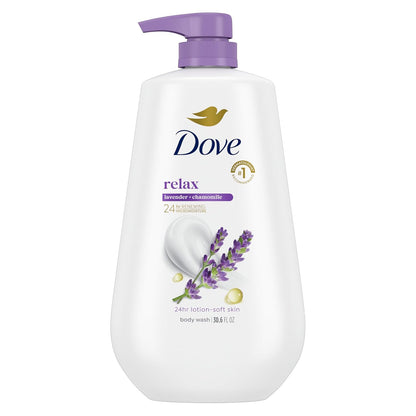 Dove_Body_Wash_with_Pump_Relax_Lavender_Oil_&_Chamomile_For_24hr_Lotion-Soft_Skin_Moisturizing_Skin_Cleanser_with_No_Sulfates_No_Parabens_30.6_Oz