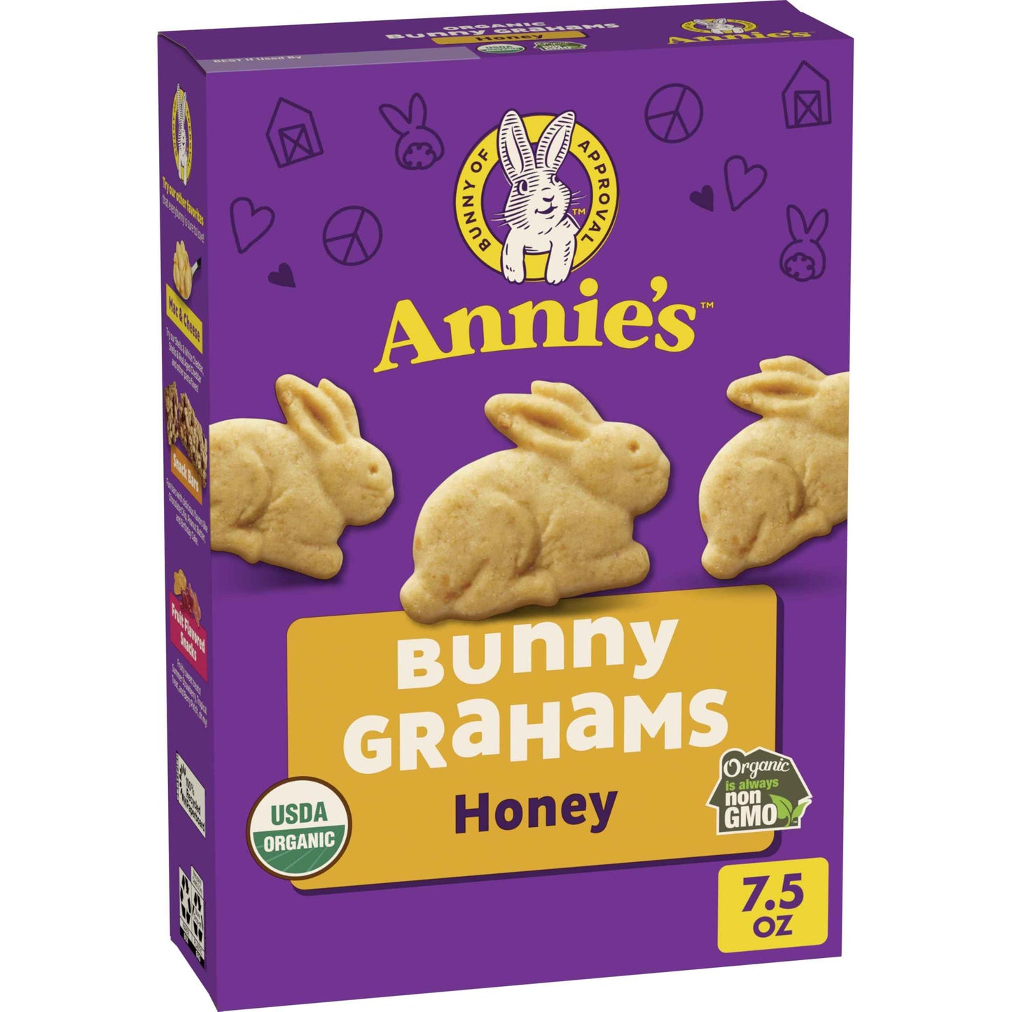 Annie's Organic Bunny Grahams Snacks, Neapolitan, 7.5 oz - Easter Day