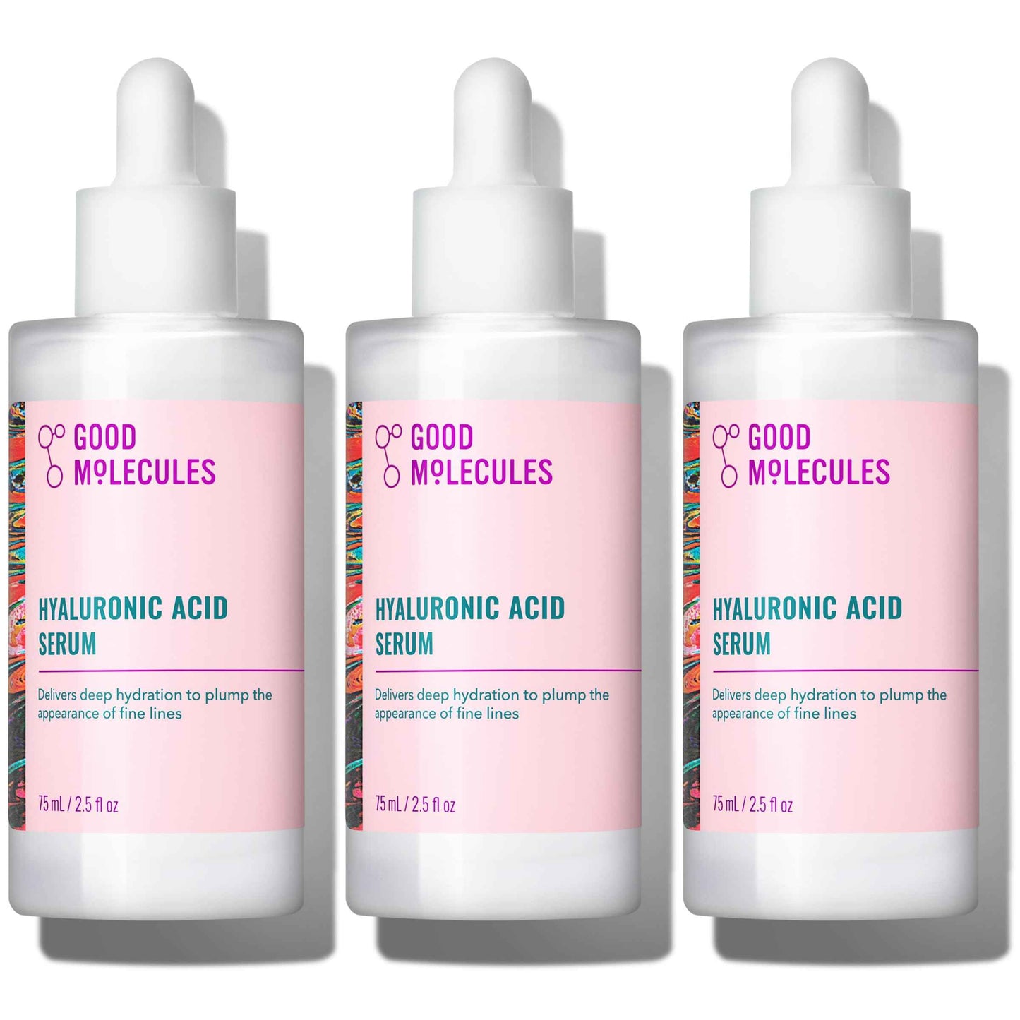 Good Molecules Hyaluronic Acid Serum - 1% Hyaluronic Acid Non-greasy Ultra Hydrating Serum, Facial Moisturizer for Plumper Skin, Skin Care for Face