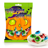 Fusion Select 2 Pack Halloween Eyeball Gummy Candy Spooky Gummies Candy Food Snacks - Creepy Party Bag Favors For Trick Or Treat - Scary Novelty Chewy Bites