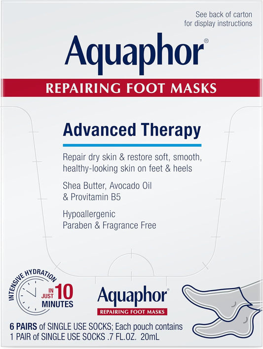 Aquaphor_Repairing_Foot_Masks,_Moisturizing_Socks_for_Dry_Feet,_Hydrating_Foot_Care_Treatment_with_Avocado_Oil_and_Shea_Butter,_Pack_of_6
