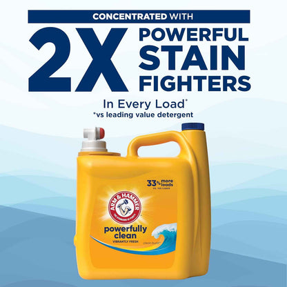 ARM & HAMMER Liquid Laundry Detergent, Clean Burst Fresh