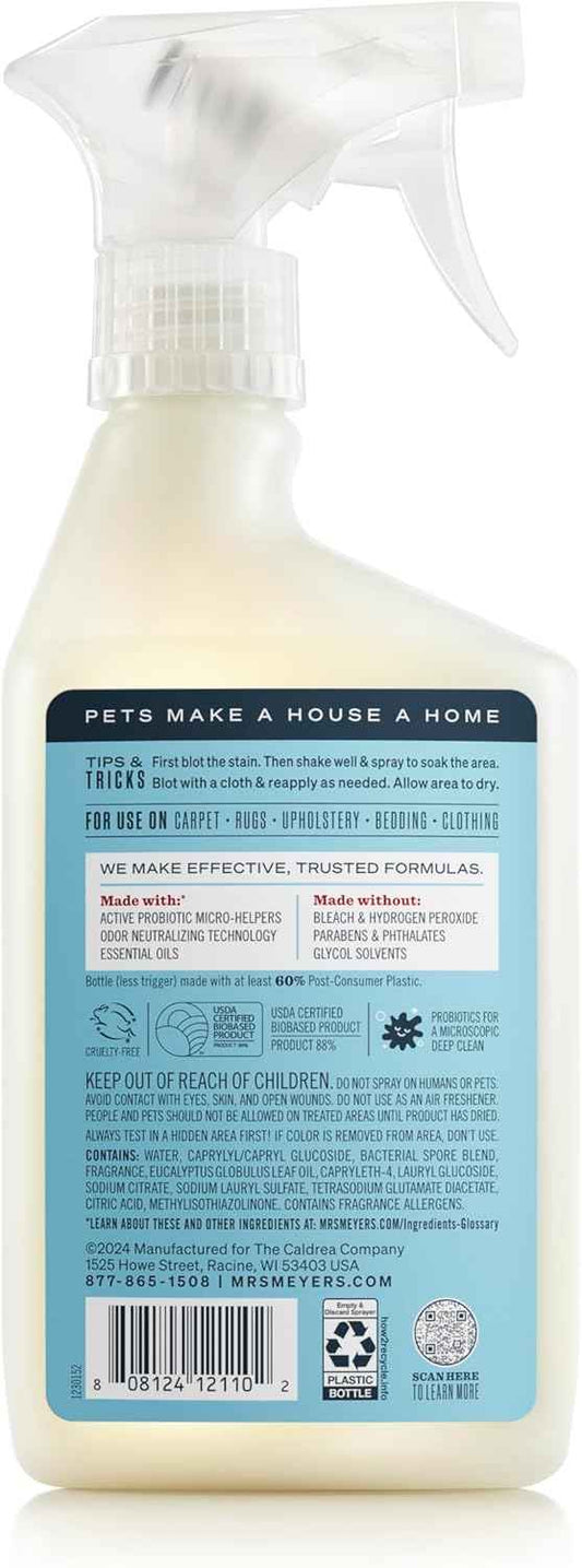 Mrs. MEYER'S CLEAN DAY Pet Stain & Odor Fighter, Coconut Leaf Scent, 16oz