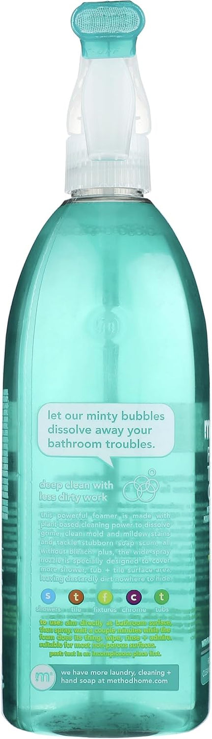 Method_Foaming_TUB+TILE_CLEANER,_Eucalyptus_Mint,_28_Ounce,_1_pack,_Packaging_May_Vary