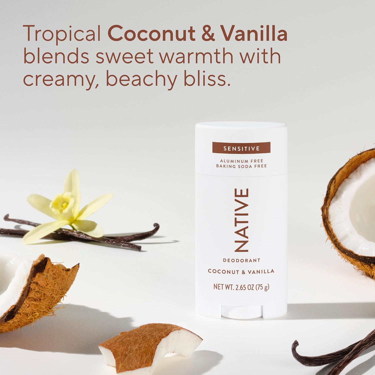 Native_Sensitive_Deodorant_Contains_Naturally_Derived_Ingredients,_72_Hour_Odor_Control_|_Deodorant_for_Women_&_Men,_Aluminum_Free_with_Baking_Soda,_Coconut_Oil_and_Shea_Butter,_Coconut_&_Vanilla