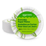 Basics Everyday Paper Plates, 8 5/8 Inch, Disposable, Vary Count