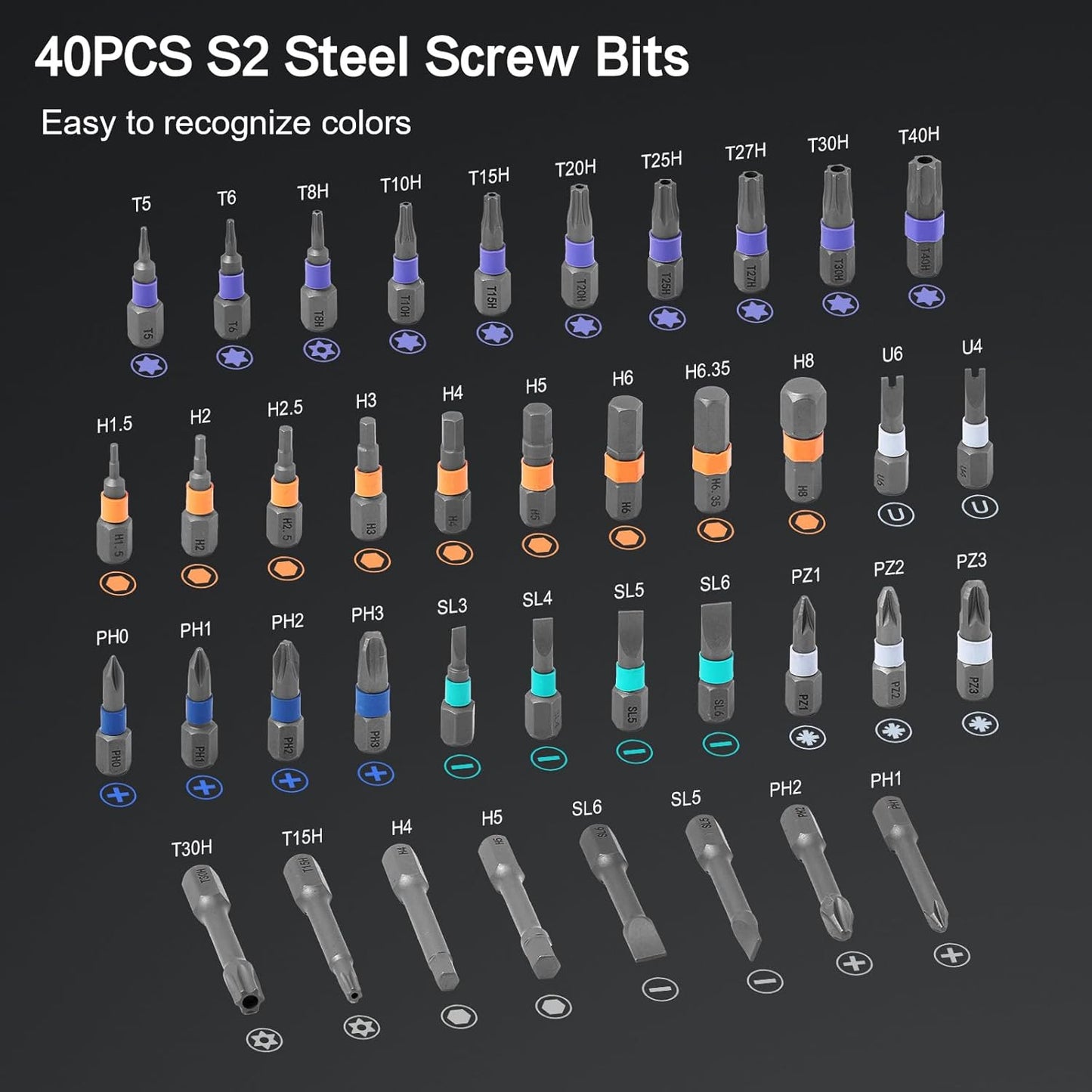 42_in_1_Magnetic_Screwdriver_Set,_DIY_Ratchet_Screwdriver_Set,_Multi_Bit_Magnetic_Drive_Set_with_Detachable_Ratchet_Handle,_Portable_Compact_Repair_Tool_Kit_for_Furniture_Computer_Bicycle_Gray