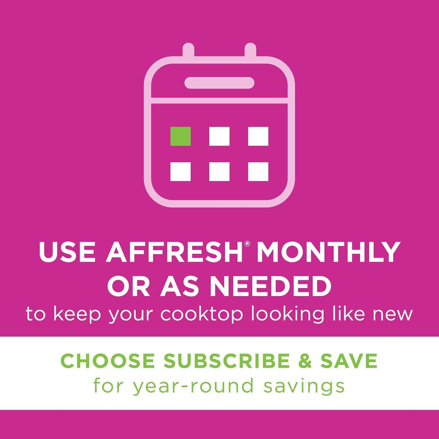 Affresh Cooktop Cleaning Kit, Safe for Glass & Ceramic Cooktops