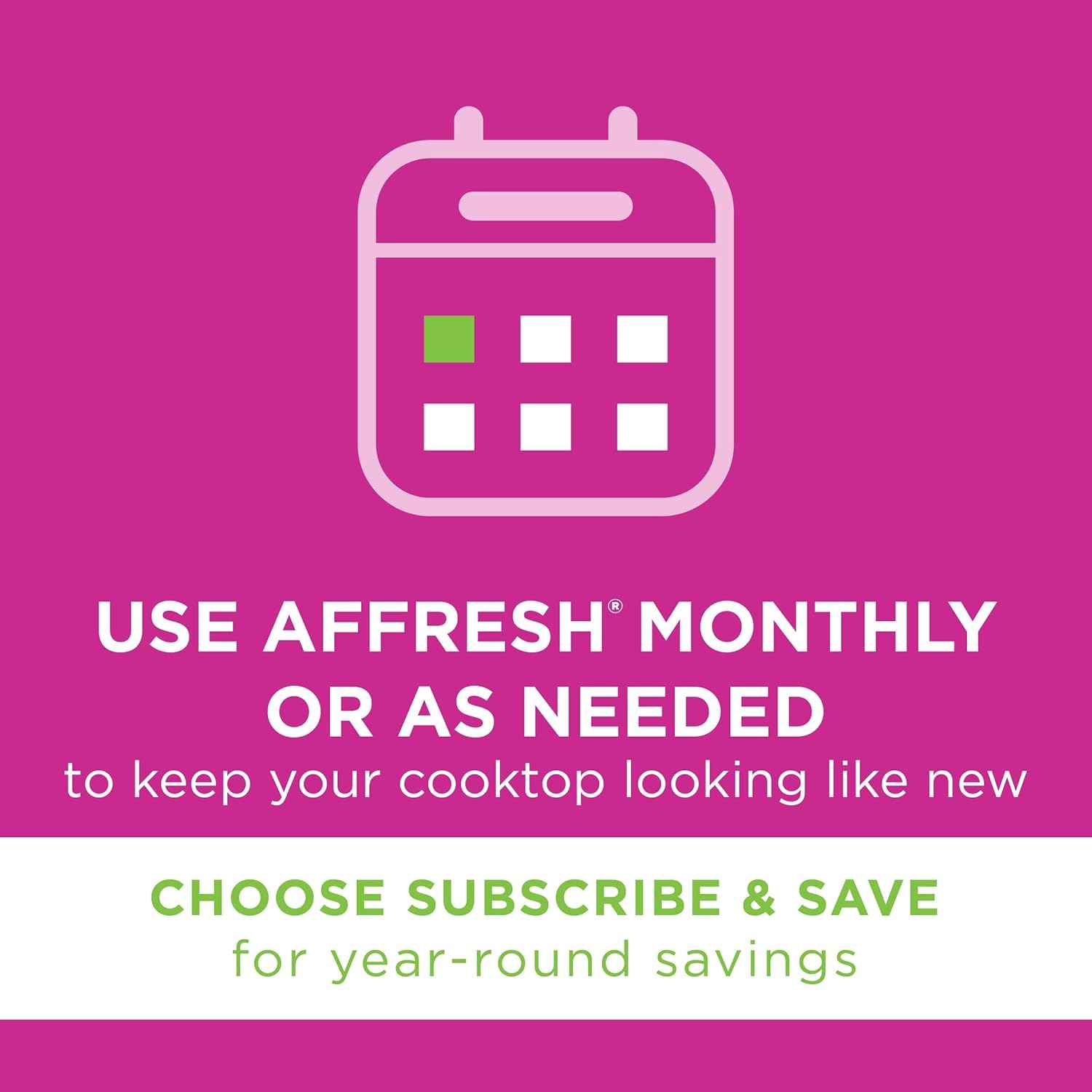 Affresh Cooktop Cleaning Kit, Safe for Glass & Ceramic Cooktops