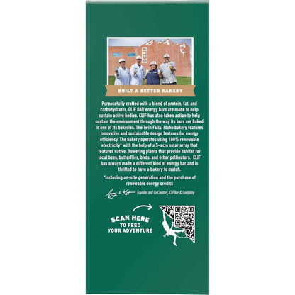 CLIF BAR - Energy Protein Bars - Oatmeal Raisin Walnut - Made with Organic Oats - Energy Bars - Non-GMO