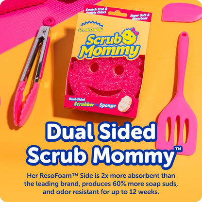 Scrub_Daddy_Original_(4)_+_Scrub_Mommy_Kitchen_Sponges_(4)_-_Scratch-Free_Dish_Scrubber_-_Multipurpose_Kitchen_Cleaning_Sponges_-_BPA_Free_Polymer_Foam_-_Stain_&_Odor_Resistant_(8_Pack)