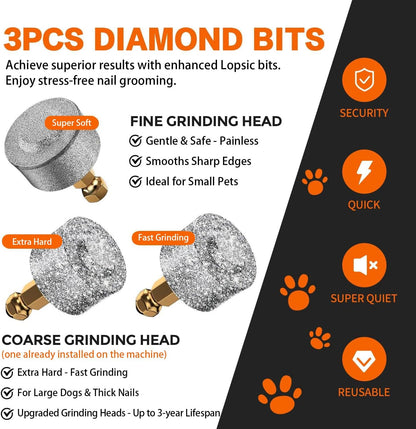 Whisper_Quiet_Dog_Nail_Grinder_with_4_LED_Lights,_Safe_&_Stress-Free_for_Sensitive_Dogs_Cats_of_All_Breeds_&_Sizes,_3_Grinding_Bits,_3-Speed,_Pet_Nail_Trimmers,_Rechargeable_Painless_Grooming_Kit