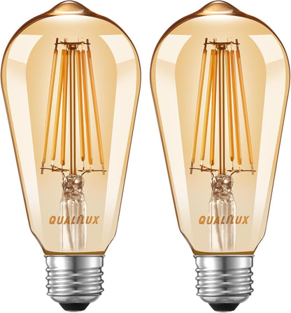Dusk_to_Dawn_Edison_Light_Bulbs_ST19,_Vintage_Amber_Glass,_2300K_Amber_Warm,_6.5W=60W,_Non-Dimmable_Auto_On/Off_Light_Sensing_LED_Filament_Bulb_Outdoor,_700LM,_E26,_2-Pack,_HQ-H027