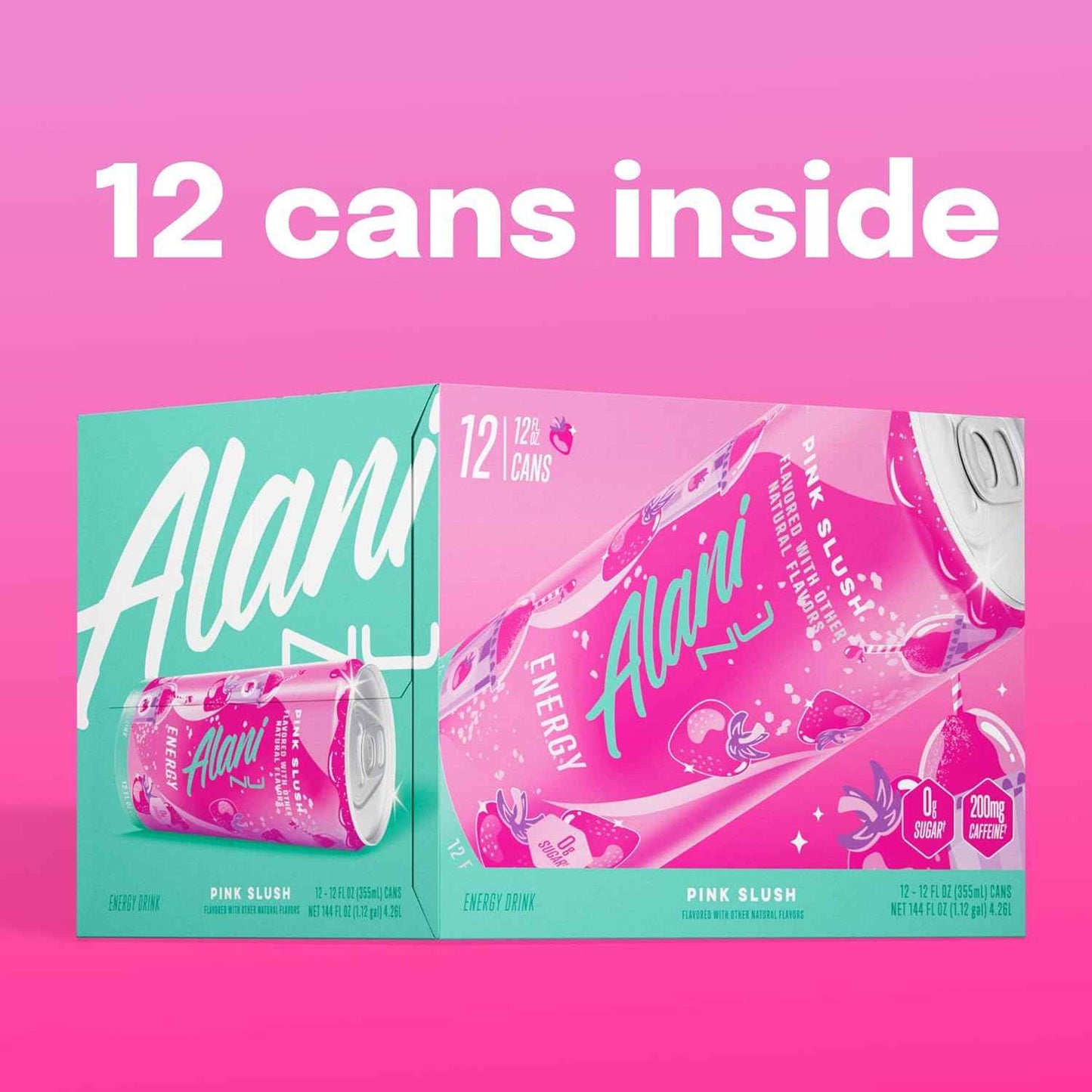 Alani Nu, Sugar Free, Low Calorie Energy Drinks, 200mg Caffeine, Biotin, B Vitamins, Zero Sugar, 10 Calories
