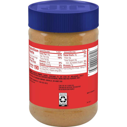 Jif Extra Crunchy Peanut Butter, 28-Ounce Jar