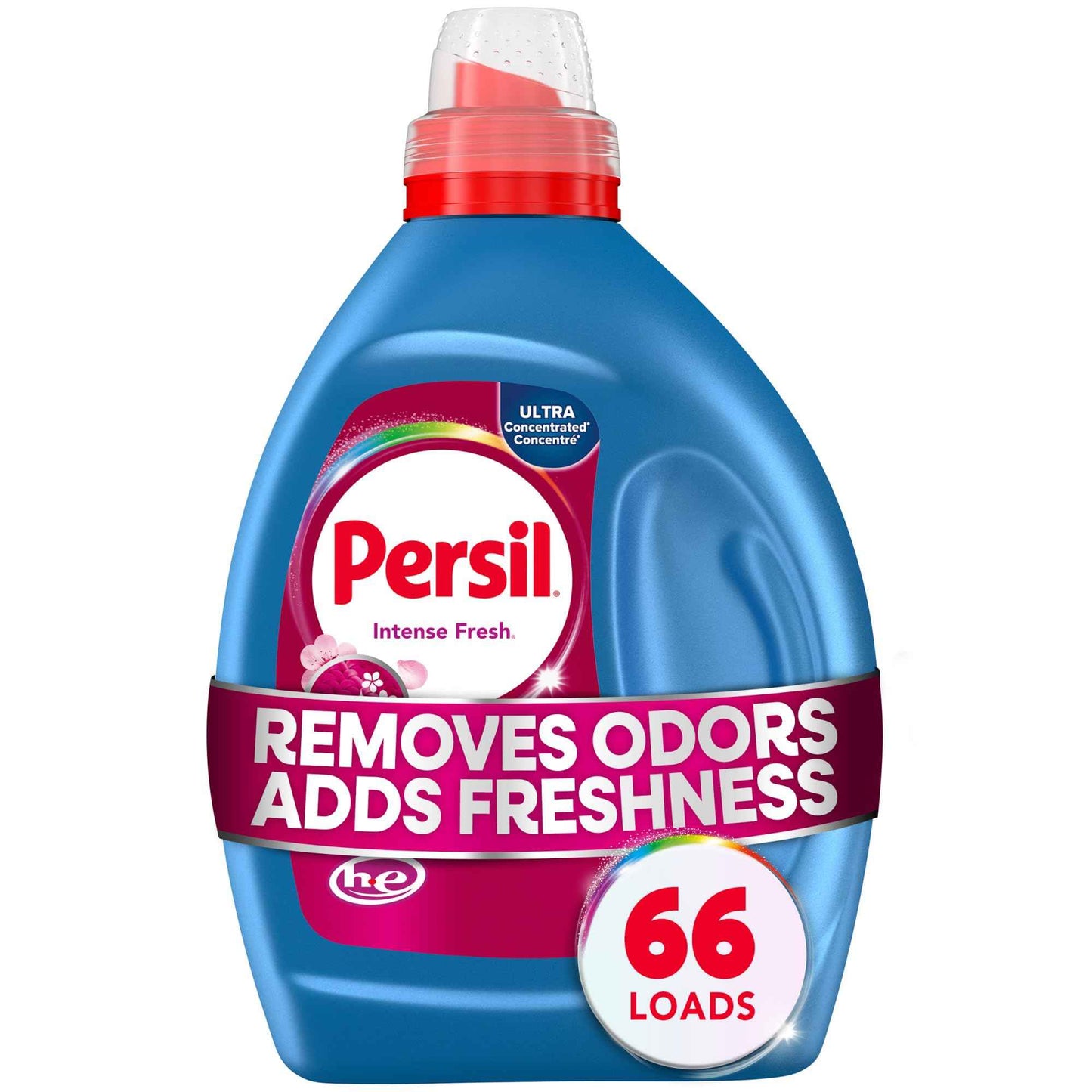 Persil Intense Fresh Everyday Clean Laundry Detergent Liquid, Ultra Concentrated Laundry Soap, Deep Cleaning & Lasting Freshness, All Water Temperatures, HE Safe