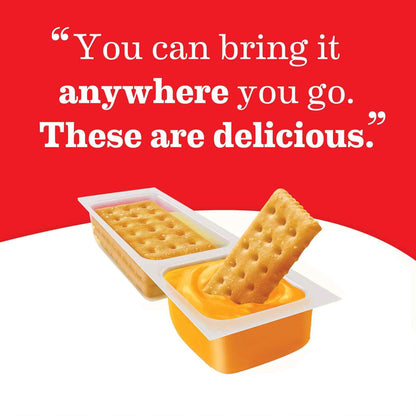 Handi-Snacks RITZ Crackers 'N Cheesy Dip Snack Packs, 20 Snack Packs