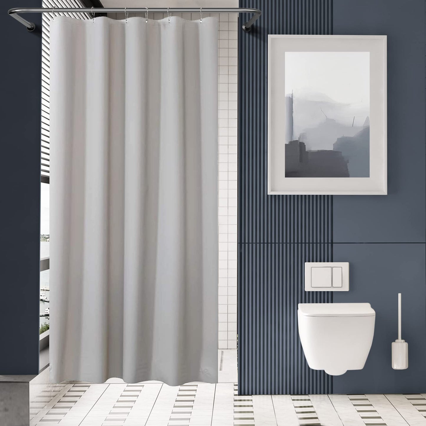 Grey - 36"W x 72"L (Pack of 1)