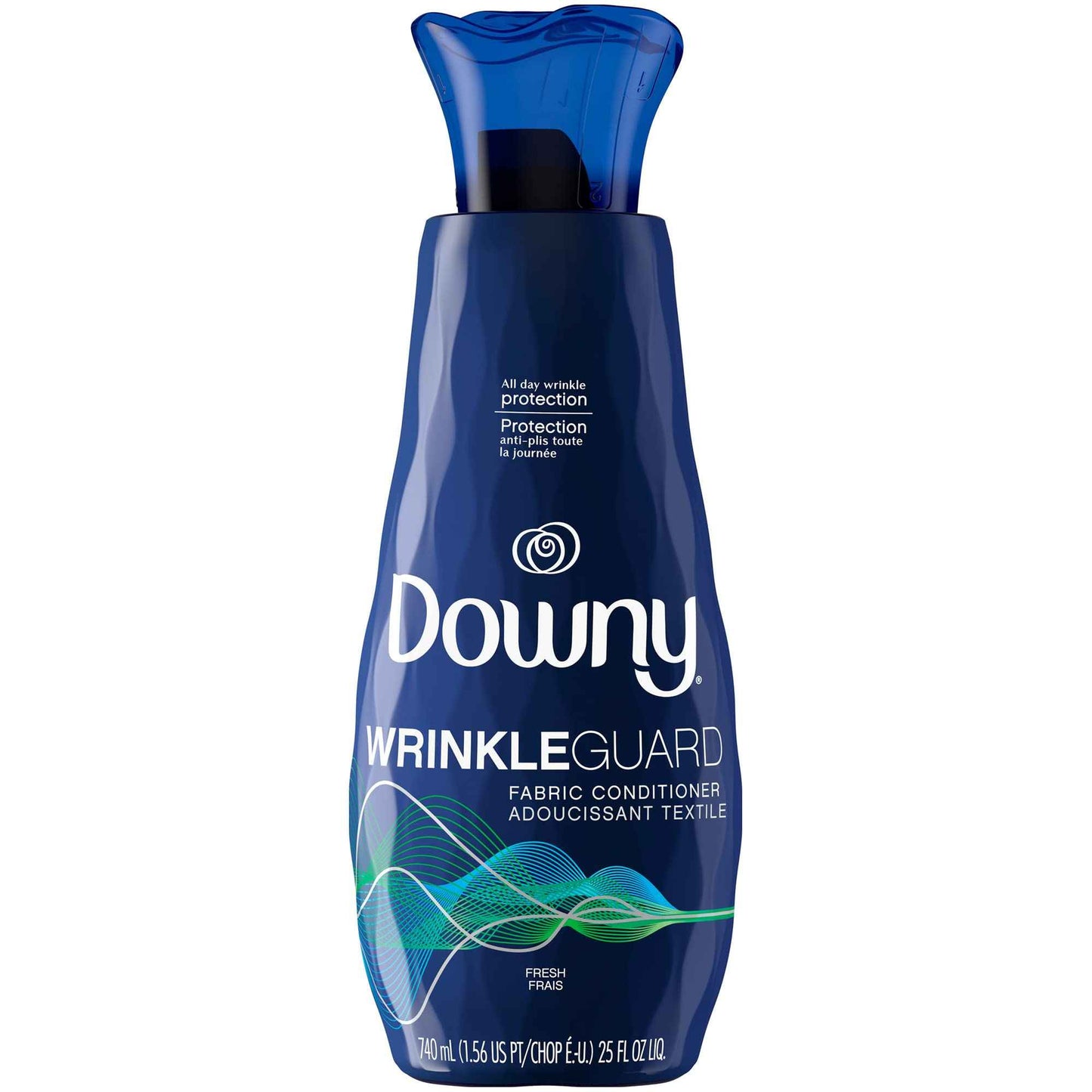Downy WrinkleGuard Liquid Fabric Softener and Conditioner, Fresh