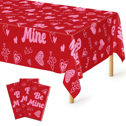 Valentines - 3pcs 54x108 in