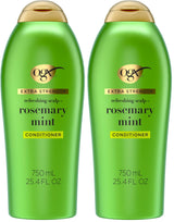 OGX Extra Strength Refreshing Scalp Conditioner, Nourishing Hair & Scalp Conditioner Infused for Healthy-Looking Hair, Sulfate-Free Surfactants