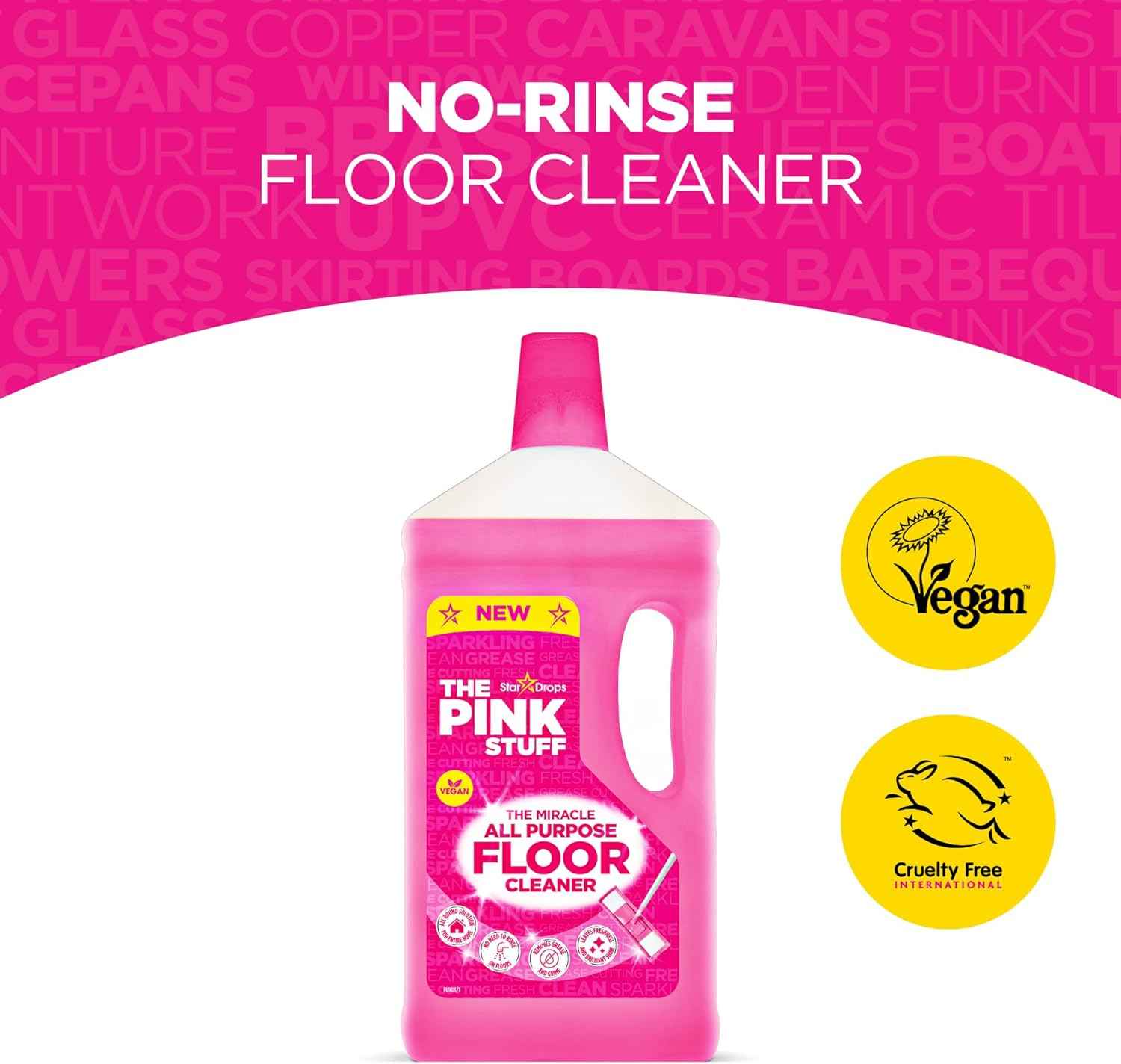 Stardrops - The Pink Stuff - The Miracle All Purpose Floor Cleaner