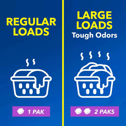 OxiClean Odor Blasters Odor and Stain Remover Laundry Power Paks, 24 Ct