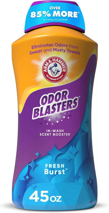 ARM & HAMMER Odor Blasters In-Wash Scent Booster, Laundry Scent Booster Fresh Burst Scent