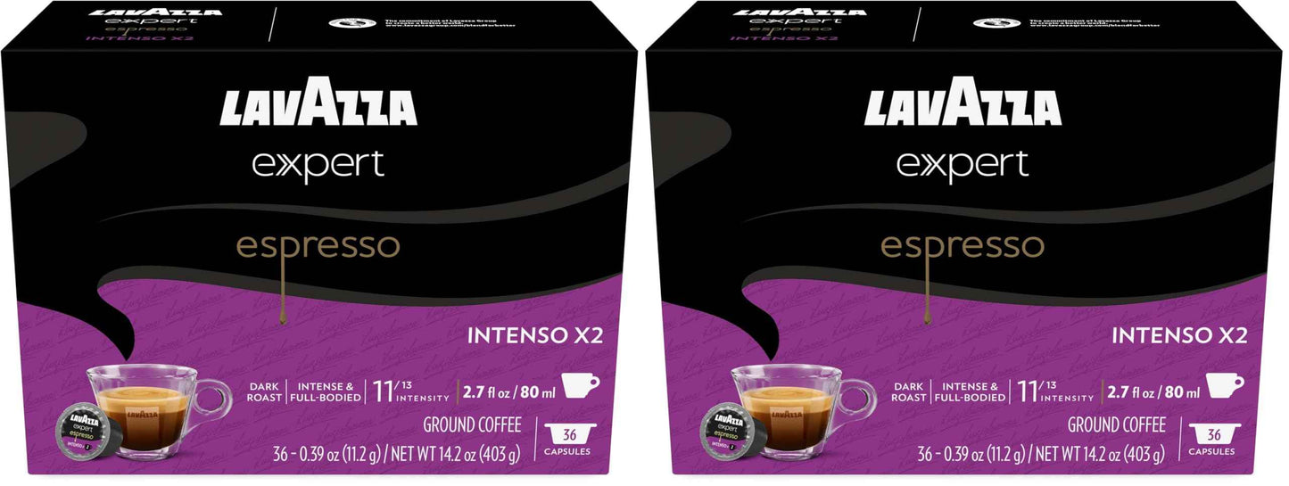 Lavazza Capsules, Medium Roast, 100% Arabica, Compatible with Own Classy Machines