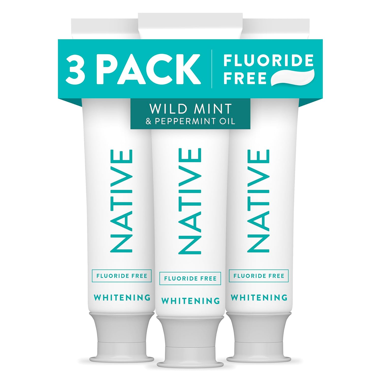 Native_Fluoride_Free_Toothpaste,_Whitening_-_for_Adult,_Kids_2+_Oral_Care_-_Wild_Mint_&_Peppermint_Oil_Flavor,_4.1oz_(Pack_of_3)