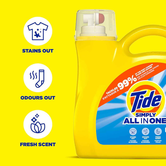 Tide Simply All-In-One Liquid Laundry Detergent